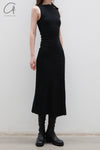 marc le bihan sleeveless dress 21967 E23 black